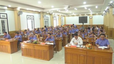 VKSND tỉnh Quảng Nam tổ chức Hội nghị cán bộ chủ chốt Lấy ý kiến tín nhiệm quy hoạch các chức vụ Lãnh đạo VKSND tỉnh Quảng Nam nhiệm kỳ 2026 - 2031
