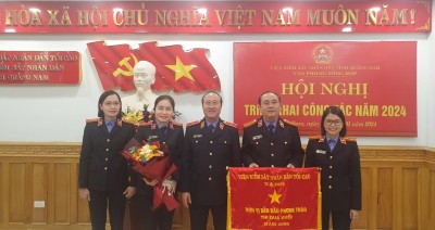 VĂN PHÒNG VIỆN KIỂM SÁT NHÂN DÂN TỈNH QUẢNG NAM TRIỂN KHAI CÔNG TÁC NĂM 2024
