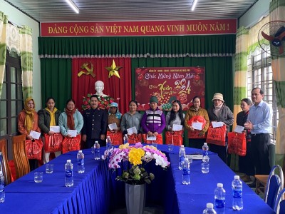 VKSND thị xã Điện Bàn với chương trình thiện nguyện dịp Tết Nguyên đán Giáp Thìn 2024
