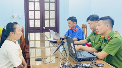 VIỆN KIỂM SÁT NHÂN DÂN THÀNH PHỐ TAM KỲ THỰC HIỆN GHI ÂM, GHI HÌNH CÓ ÂM THANH TRONG HỎI CUNG BỊ CAN
