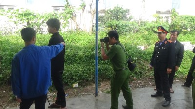 VKSND huyện Thăng Bình kiểm sát hoạt động thực nghiệm điều tra  của Cơ quan CSĐT Công an huyện Thăng Bình