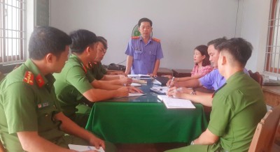 Viện kiểm sát nhân dân huyện Tiên Phước trực tiếp kiểm sát việc tạm giữ, tạm giam và thi hành án phạt tù tại Phân trại tạm giam khu vực Tiên Phước Công an tỉnh Quảng Nam