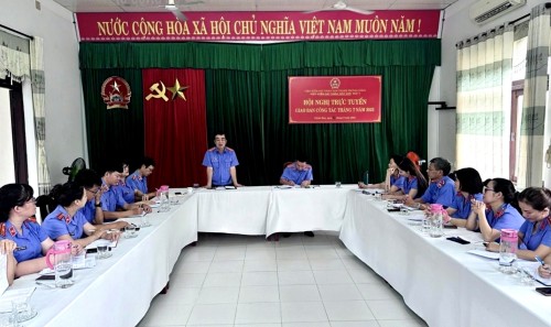 Lãnh đạo VKSND thành phố Đà Nẵng kiểm tra, khảo sát tại VKSND khu vực 7 – thành phố Đà Nẵng sau sáp nhập