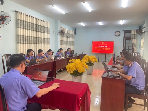 Viện kiểm sát nhân dân Khu vực 1 – Đà Nẵng tổ chức hội nghị quán triệt các văn bản pháp luật mới