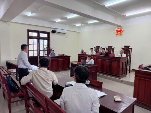 VKSND KV 2: Thực hiện phiên toà rút kinh nghiệm có giá trị tranh chấp hàng chục tỷ đồng