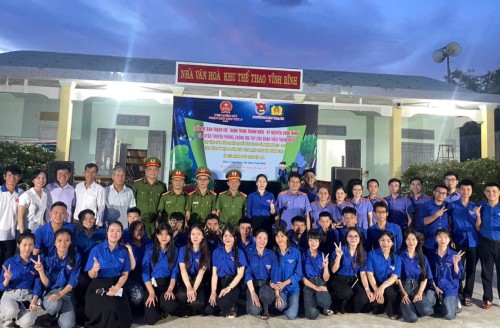 VKSND khu vực 5 phối hợp tổ chức tuyên truyền pháp luật về phòng, chống ma túy cho Đoàn viên thanh niên phường Bàn Thạch