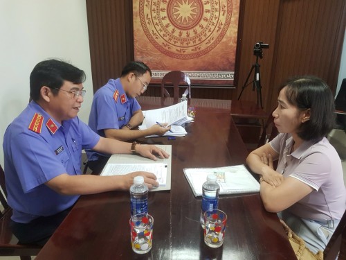 Lãnh đạo VKSND thành phố Đà Nẵng tiếp công dân