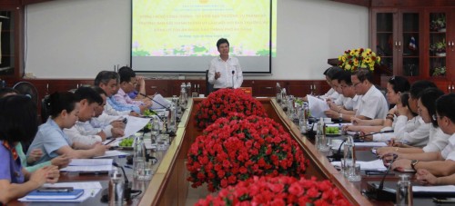 Trưởng Ban Nội chính Thành ủy làm việc với Viện kiểm sát nhân dân, Tòa án nhân dân thành phố Đà Nẵng về công tác cải cách tư pháp nhiệm kỳ 2021 - 2026