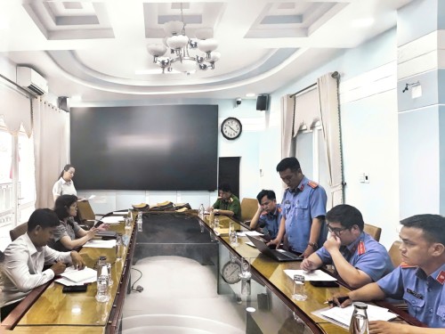 VKSND Khu vực 3 - Đà Nẵng: Phối hợp, kiểm tra, hướng dẫn việc lập danh sách, báo cáo đề nghị xét giảm thời hạn chấp hành án tại cộng đồng nhân dịp 80 năm Cách mạng tháng Tám và Quốc khánh 2/9