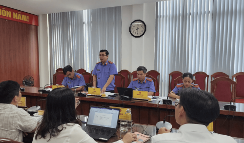 VKSND Khu vực 1 kiểm sát trực tiếp công tác thi hành hình sự tại UBND phường Hải Châu, Hoà Cường, Hoà Xuân thành phố Đà Nẵng