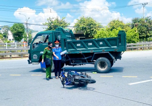Viện Kiểm sát nhân dân khu vực 3 - Kiểm sát việc dựng lại hiện trường vụ tai nạn giao thông.