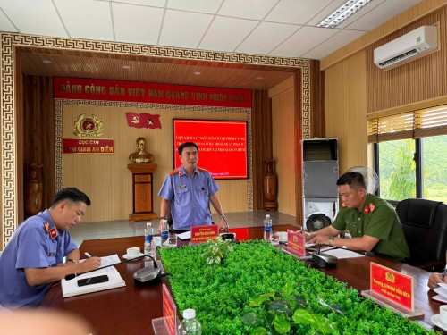 VKSND TP Đà Nẵng trực tiếp kiểm sát tại Trại giam An Điềm - Bộ Công an
