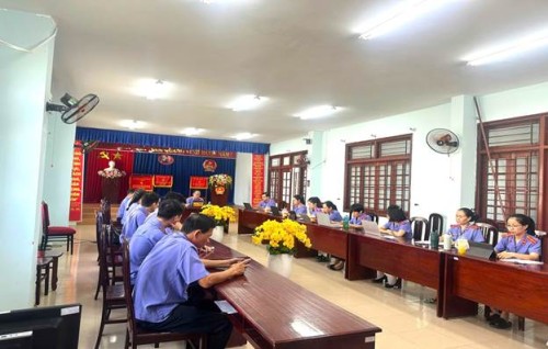 Khu vực 1 - Đà Nẵng đánh giá, xếp loại công chức, người lao động năm 2025