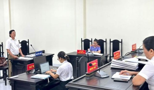 Viện kiểm sát nhân dân khu vực 10 – Đà Nẵng tổ chức phiên toà rút kinh nghiệm về vụ án dân sự “Tranh chấp hợp đồng đặt mua đất nền”