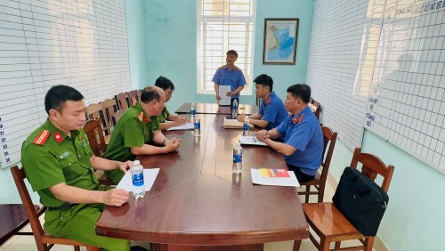 Khu vực 4: Trực tiếp kiểm sát việc tạm giữ, tạm giam và thi hành án phạt tù  6 tháng cuối năm 2025 tại Phân trại tạm giam Hoà Khánh