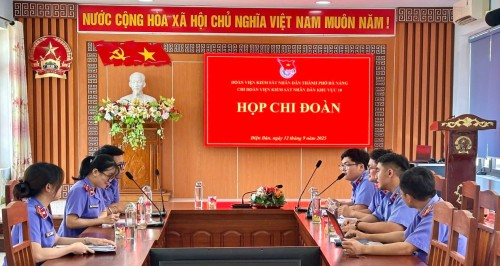 Chi đoàn Viện kiểm sát nhân dân khu vực 10 - Đà Nẵng chuẩn bị kế hoạch “Vui Tết Trung Thu"
