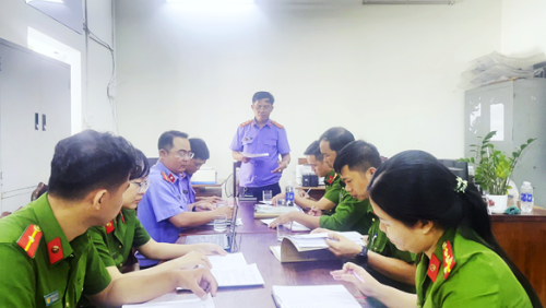VKSND Khu vực 10 - Đà Nẵng trực tiếp kiểm sát toàn diện công tác tạm giữ, tạm giam và thi hành án phạt tù tại Phân trại tạm giam Điện Bàn