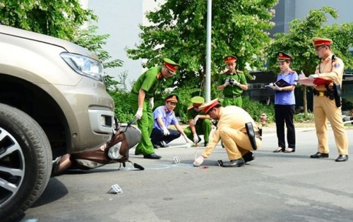 VKSND Khu vực 3: Phối hợp Cơ quan điều tra dựng lại hiện trường vụ tai nạn giao thông nghiêm trọng tại địa bàn phường Thanh Khê