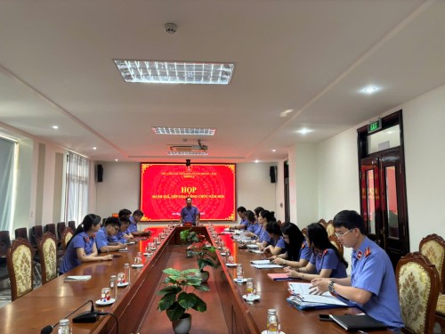 Phòng 2 tổ chức đánh giá, xếp loại công chức năm 2025