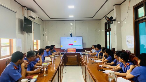 Viện kiểm sát nhân dân Khu vực 6 báo cáo vụ án tổ chức đánh bạc và đánh bạc phức tạp bằng sơ đồ tư duy
