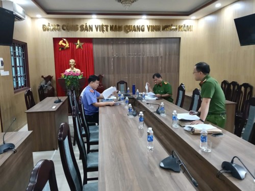 Viện kiểm sát nhân dân khu vực 11 dự họp liên ngành tháo gỡ vướng mắc trong giải quyết nguồn tin tội phạm