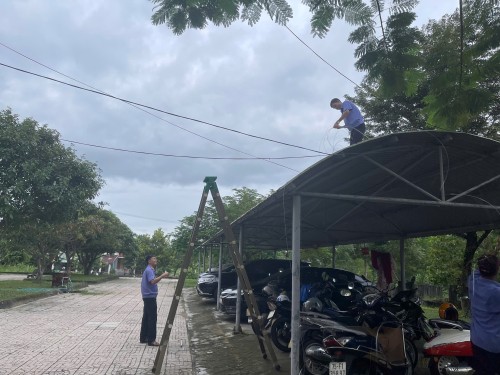 VKSND khu vực 7 chủ động triển khai công tác ứng phó với bão số 12 năm 2025