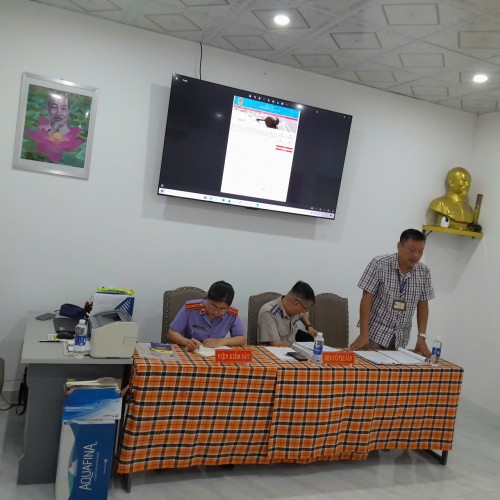 Khu vực 2: Kiểm sát bán đấu giá tài sản đảm bảo thi hành án