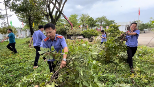 VKSND KHU VỰC 5 KỊP THỜI TRIỂN KHAI THỰC HIỆN CÔNG TÁC PHÒNG, CHỐNG CƠN BÃO SỐ 12 (FENGSHEN)