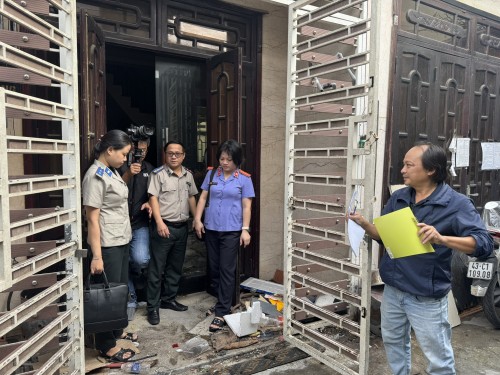 Viện Kiểm sát nhân dân Khu vực 3 - Đà Nẵng kiểm sát việc cưỡng chế kê biên tài sản thi hành án