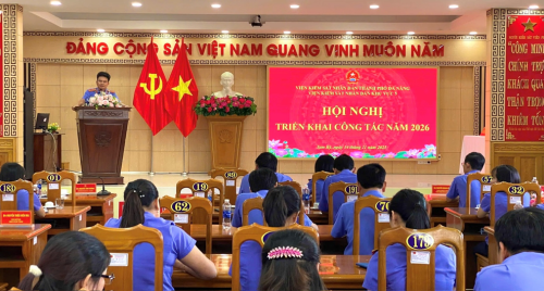 VKSND KHU VỰC 5 TRIỂN KHAI CÔNG TÁC NĂM 2026 VÀ KÝ KẾT QUY CHẾ PHỐI HỢP KHỞI KIỆN VỤ ÁN DÂN SỰ CÔNG ÍCH