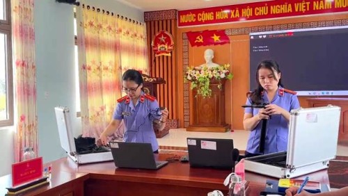 Viện kiểm sát nhân dân khu vực 10 – Đà Nẵng tổ chức Hội nghị rút kinh nghiệm, nâng cao sử dụng thiết bị ghi âm, ghi hình có âm thanh