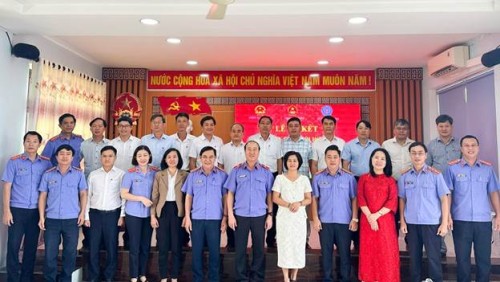 Viện kiểm sát nhân dân khu vực 10 – Đà Nẵng tổ chức Lễ ký kết Quy chế phối hợp với Ủy ban nhân dân xã, phường và cơ quan Bảo hiểm xã hội cơ sở thuộc phạm vi thẩm quyền theo lãnh thổ