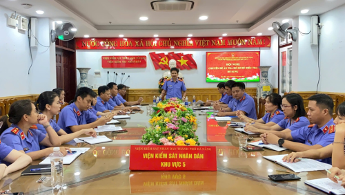 CHI BỘ VKSND KHU VỰC 5 TỔ CHỨC HỘI NGHỊ CHUYÊN ĐỀ “ÁN TRẢ HỒ SƠ ĐỂ ĐIỀU TRA BỔ SUNG”