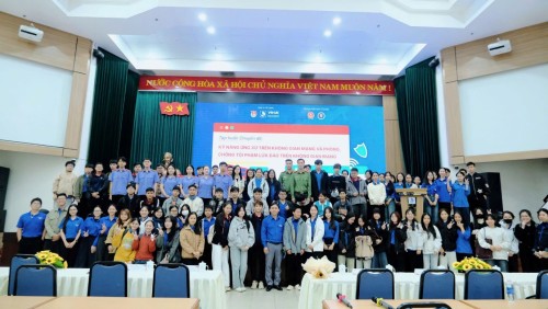 Chi đoàn VKSND khu vực 3 – Đà Nẵng phối hợp tuyên truyền Kỹ năng ứng xử trên không gian mạng và phòng, chống tội phạm lừa đảo trên không gian mạng