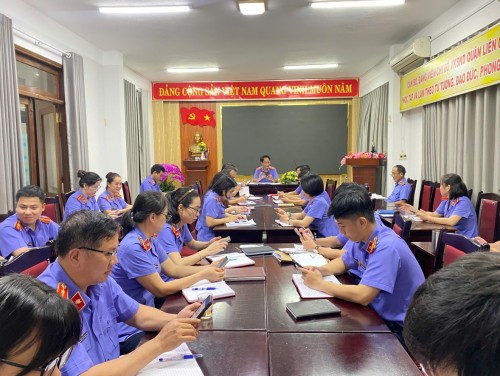 Viện KSND Khu vực 4 triển khai ứng dụng Sổ tay đảng viên điện tử