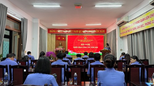 VKSND khu vực 4 tổ chức Hội nghị triển khai công tác năm 2026