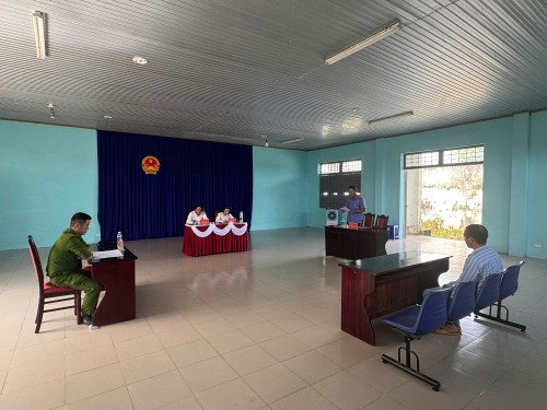 KIỂM SÁT VIÊN VKSND KHU VỰC 7 - ĐÀ NẴNG THAM GIA  PHIÊN HỌP XÉT ÁP DỤNG BIỆN PHÁP XỬ LÝ HÀNH CHÍNH  ĐƯA VÀO CƠ SỞ CAI NGHIỆN BẮT BUỘC