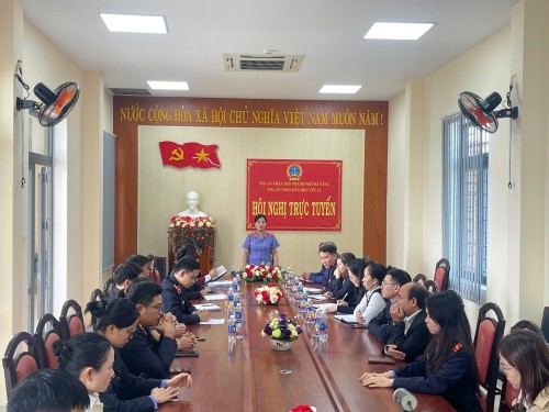 Viện kiểm sát nhân dân khu vực 11 phối hợp với Toà án tổ chức phiên tòa hình sự rút kinh nghiệm