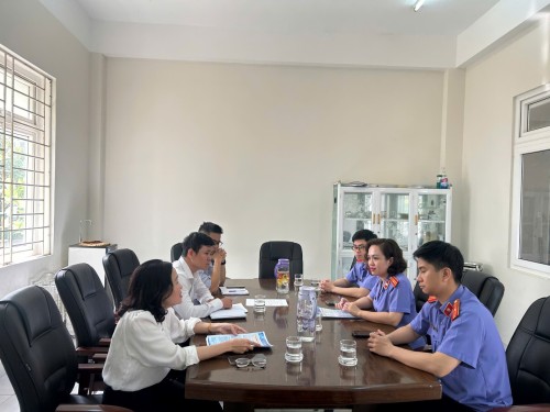 VKSND khu vực 4 tiến hành xác minh, làm việc trực tiếp với Trung tâm bảo trợ xã hội Đà Nẵng và Bảo hiểm xã hội cơ sở Thanh Khê