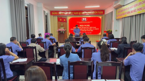 Chi bộ Viện KSND Khu vực 4 tổ chức Hội nghị kiểm điểm, đánh giá, xếp loại chất lượng đối với tập thể, cá nhân trong chi bộ năm 2025