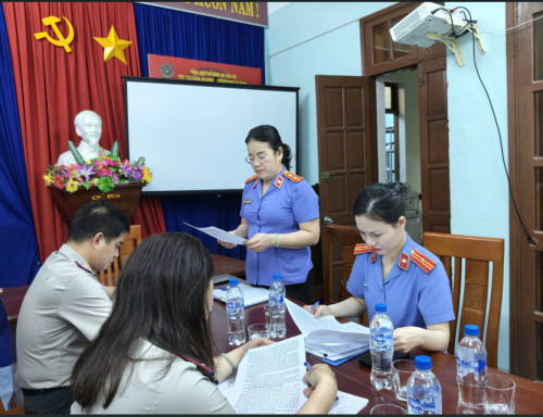 Viện kiểm sát nhân dân Khu vực 2 công bố Quyết định kiểm tra việc thực hiện kiến nghị năm 2025 tại Phòng Thi hành án dân sự Khu vực 2