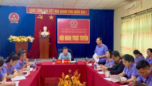 Chi bộ VKSND 3 – Đà Nẵng tổ chức kiểm điểm Đảng viên năm 2025.