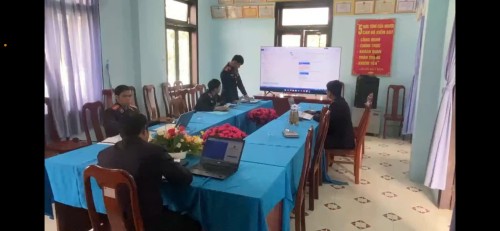 VKSND khu vực 12 tập huấn sử dụng nền tảng Quản lý án hình sự.