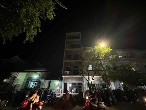 VKSND khu vực 4 kiểm sát việc khám nghiệm hiện trường vụ tai nạn lao động thương tâm trên địa bàn phường Hoà Khánh