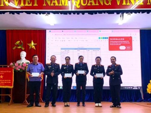 VKSND KHU VỰC 1 - ĐÀ NẴNG CÔNG BỐ KẾT QUẢ THI ĐUA THÁNG 12/2025