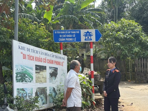 VKSND khu vực 3 – Đà Nẵng triển khai Nghị quyết số 205/2025/QH15 trong bảo vệ Di chỉ khảo cổ Chăm Phong Lệ