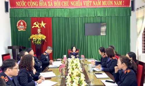 Viện kiểm sát nhân dân Khu vực 7 họp bàn thống nhất hướng  giải quyết vụ án hình sự có tính chất phức tạp