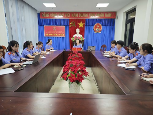 Quán triệt thực hiện Nghị quyết số 205/2025/QH15 tại Viện Kiểm sát nhân dân khu vực 2