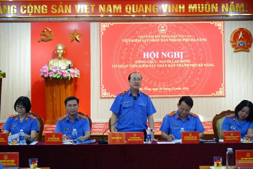 Hội nghị công chức, người lao động năm 2025 VKSND thành phố Đà Nẵng