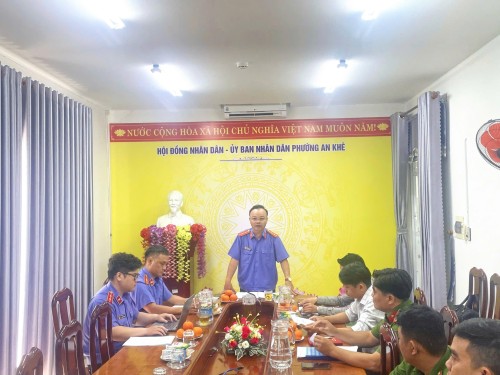 VKSND Khu vực 3 – Đà Nẵng trực tiếp kiểm sát việc thi hành án hình sự tại UBND các phường An Khê, Cẩm Lệ và Thanh Khê